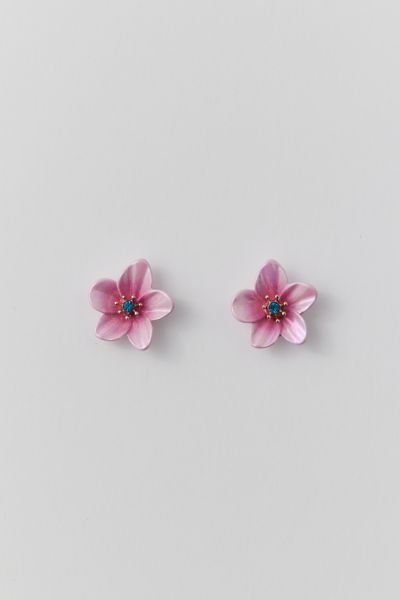 Betsey Johnson Flower Stud Earring