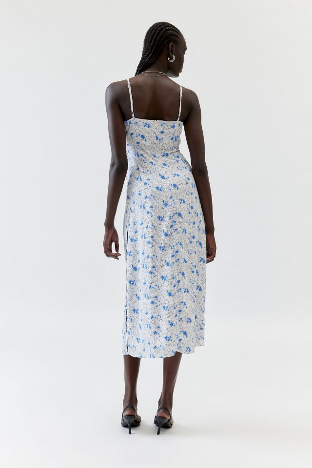 Glamorous Printed V-Neck Midi Dress #3