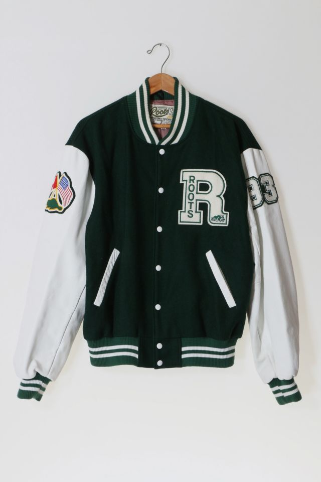 Vintage Roots 1993 USA Lettermans Varsity Jacket Made in Canada | Urban ...