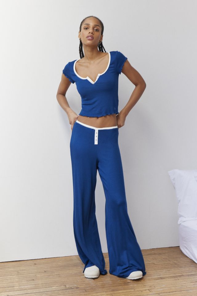 Out From Under Sweet Dreams Ahoy Wide Leg Pant Urban Outfitters Canada 9021