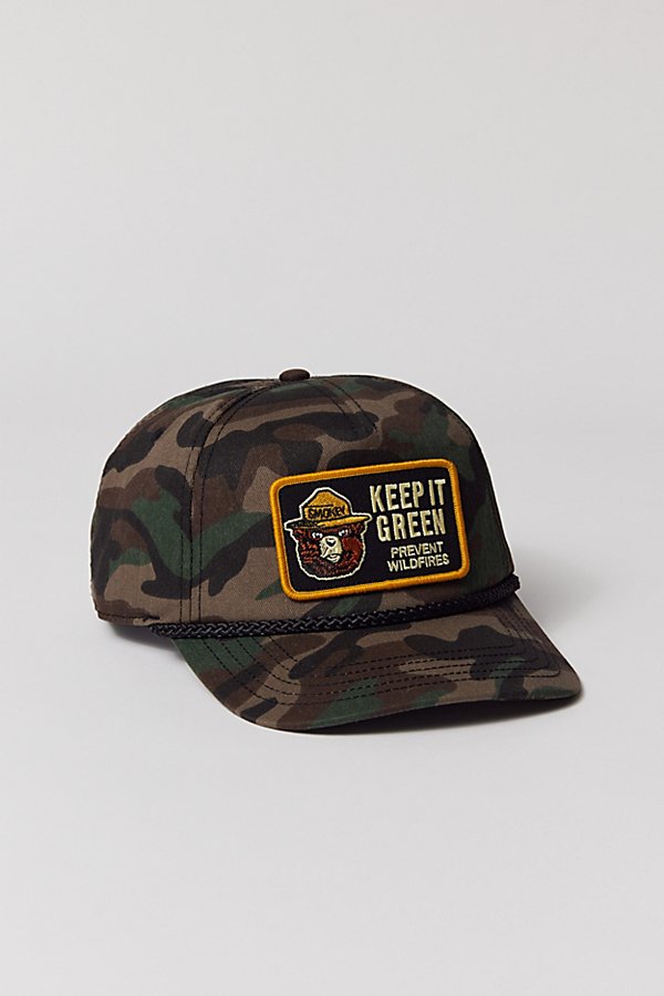 Shop American Needle Smokey The Bear Camo Hat In Camo, Men's At Urban Outfitters