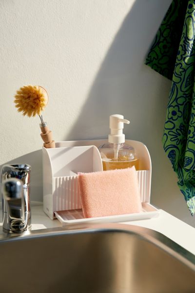 Sink Caddy Soap Dispenser Set Urban Outfitters Canada   88051602 010 B