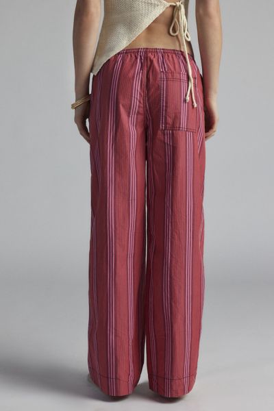 BDG Joey Poplin Wide-Leg Pant