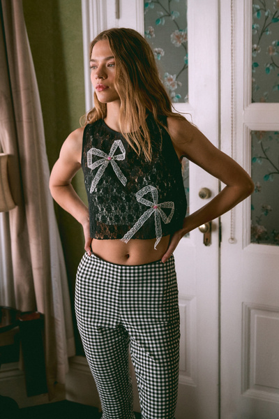 Kimchi Blue Orpheus Sheer Lace Tank Top | Urban Outfitters
