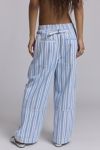BDG Charlie Printed Wide-Leg Pant