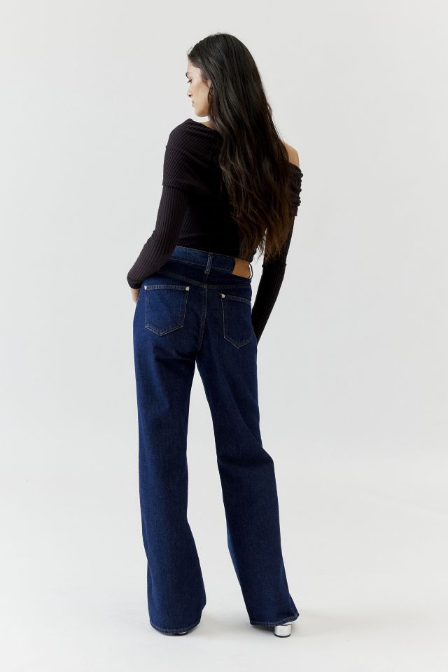 Oval Square Split-Hem Jean #3