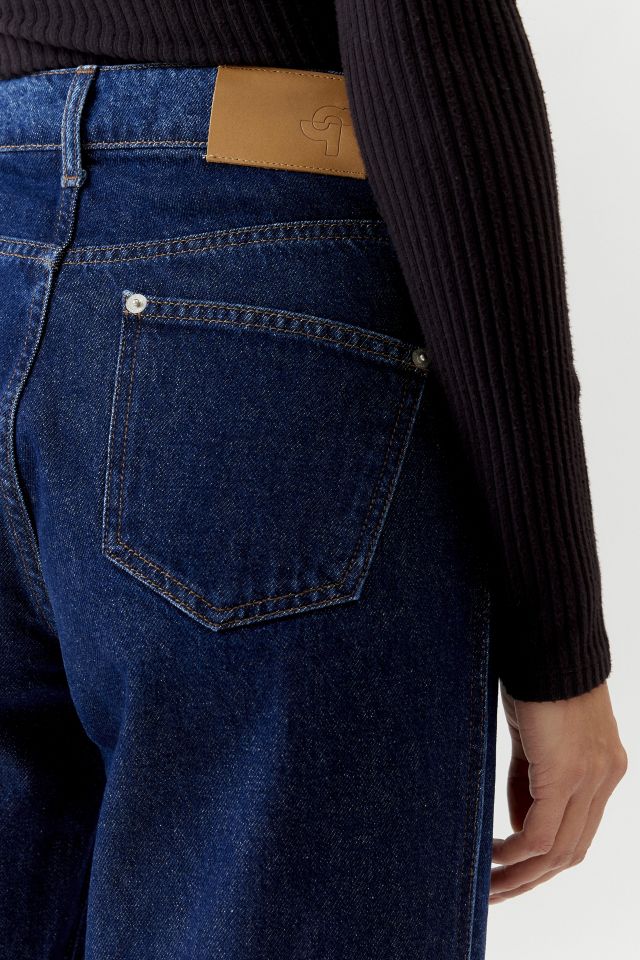 Oval Square Split-Hem Jean #4