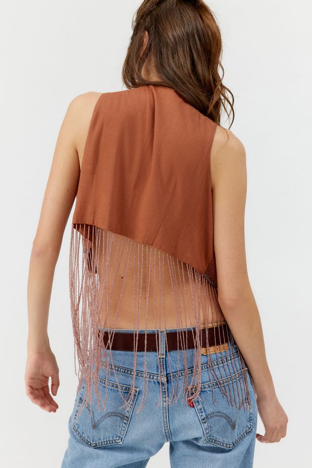 Agua Bendita Otis Embroidered Vest #3