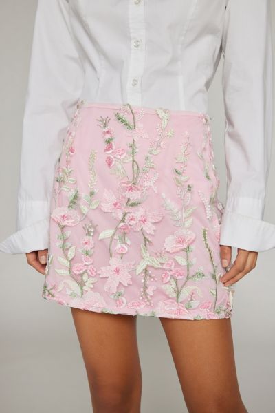 Glamorous Embellished Mini Skirt