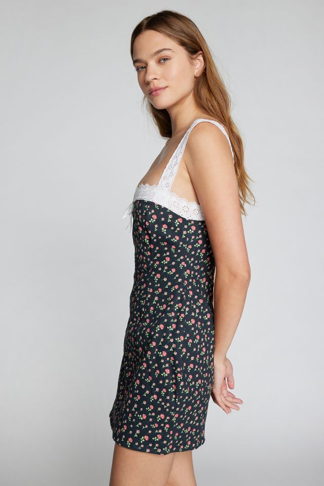 For Love & Lemons Camille Floral Mini Dress #2