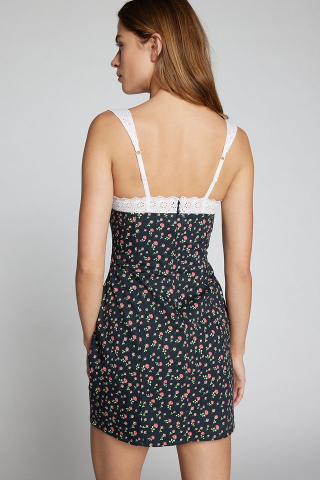 For Love & Lemons Camille Floral Mini Dress #3