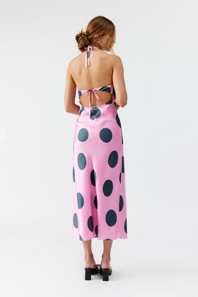 UO Everleigh Halter Midi Dress #3
