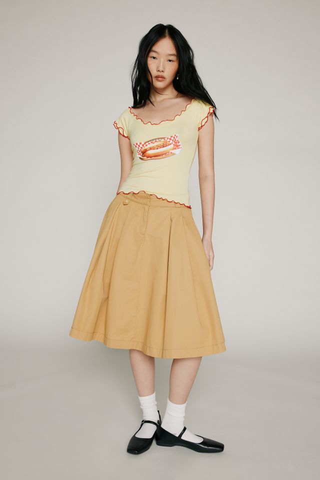 Kimchi Blue Angelica BBQ Baby Tee #1