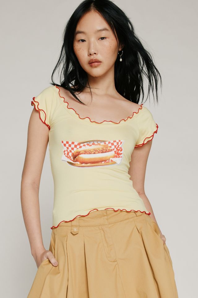Kimchi Blue Angelica BBQ Baby Tee #2