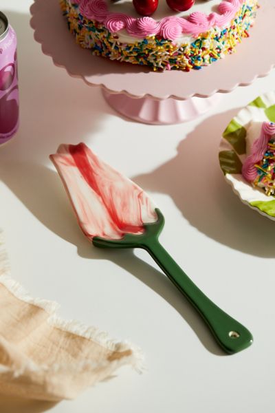 Shop Urban Outfitters Rosebud Cake Server In Pink At