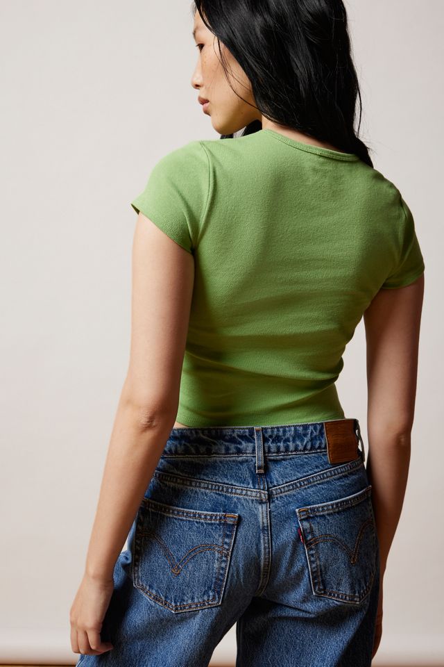 BDG Lemon Perfect Baby Tee #3