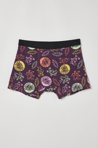 Grateful Dead Neon Light Boxer Brief