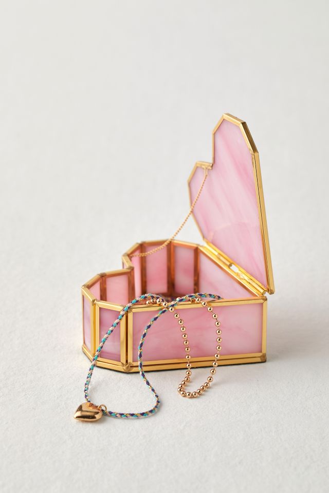 Heart Stained Glass Jewelry Box #4