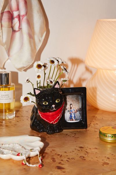 Cat INSTAX MINI Ceramic Picture Frame Vase
