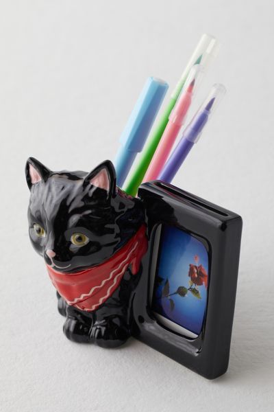 Cat INSTAX MINI Ceramic Picture Frame Vase