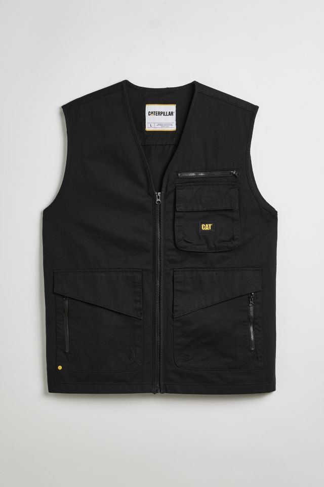 CAT Utility Twill Vest #1