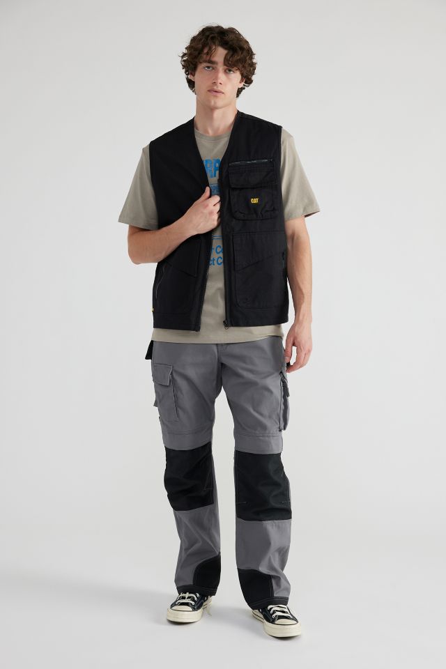 CAT Utility Twill Vest #3