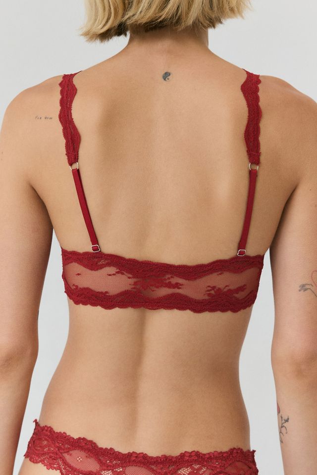 Out From Under Firecracker Lace Scoop Bra #3
