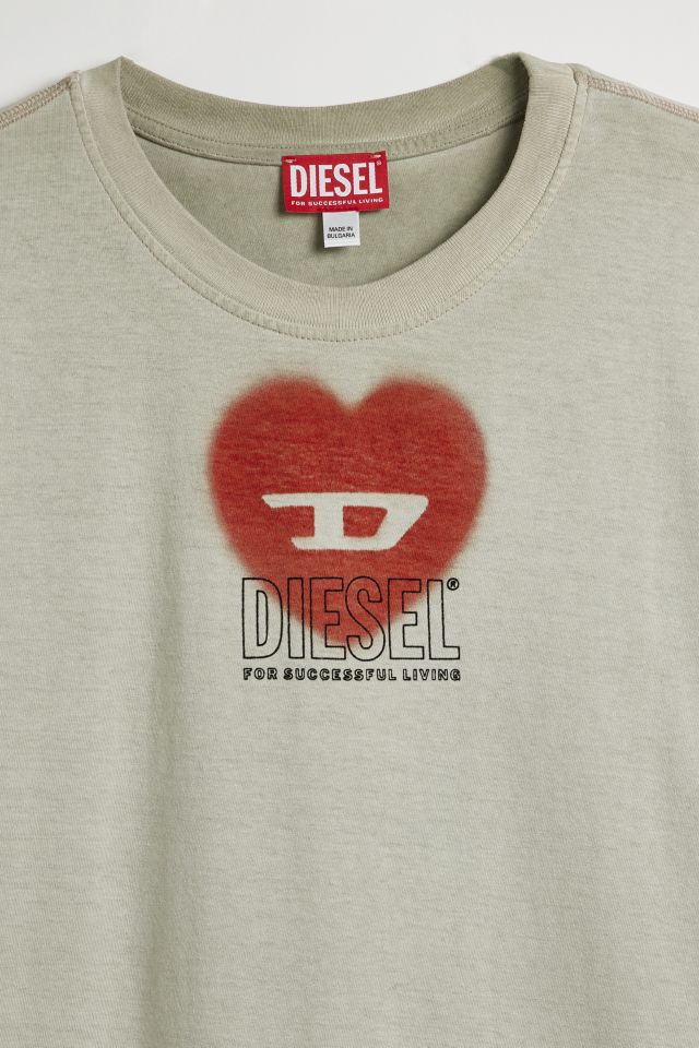 Diesel Heart Graphic Tee #1