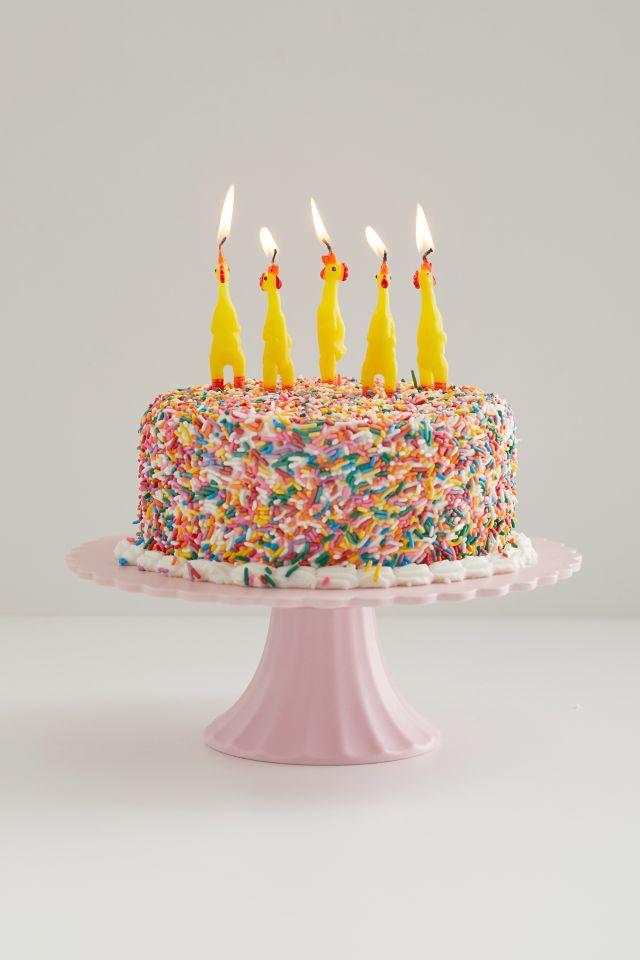 Rubber Chicken Party Candle Set