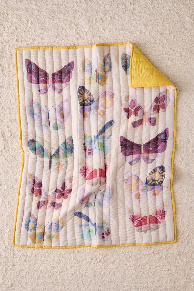 Jasmine Cotton Seed Stitch Quilted Throw Blanket #1