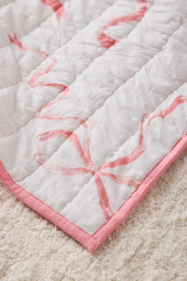 Jasmine Cotton Seed Stitch Throw Blanket #1