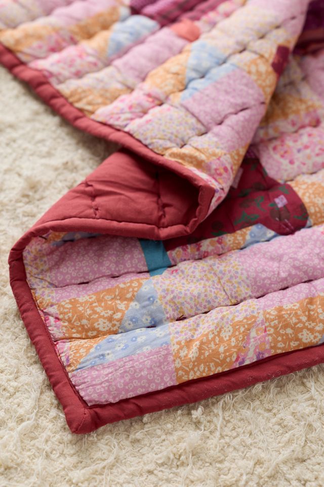 Jasmine Cotton Seed Stitch Throw Blanket #2
