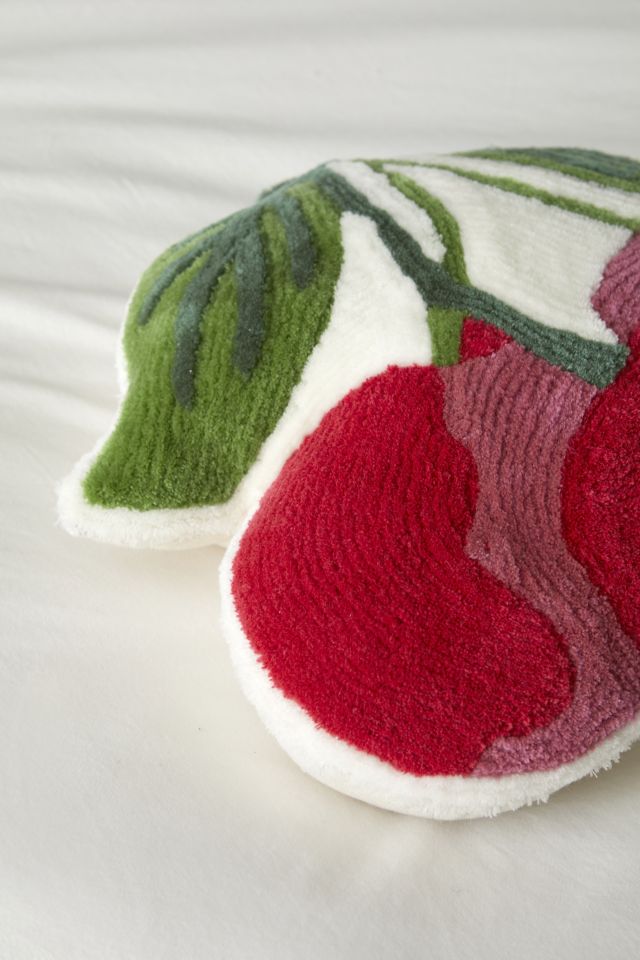 Oreiller Décoratif Gaufré Cerises #2