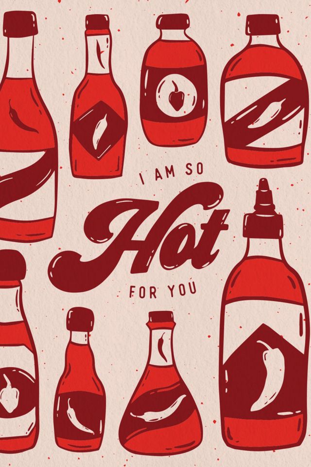 Boss Dotty Hot Sauce Love Greeting Card #1