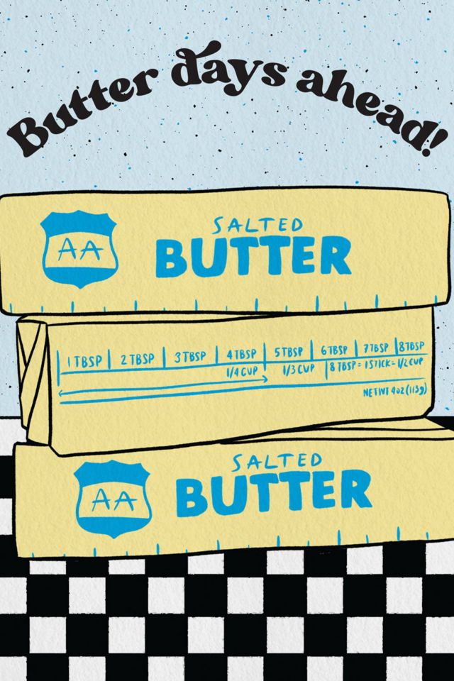 Boss Dotty Butter Days Greeting Card #1