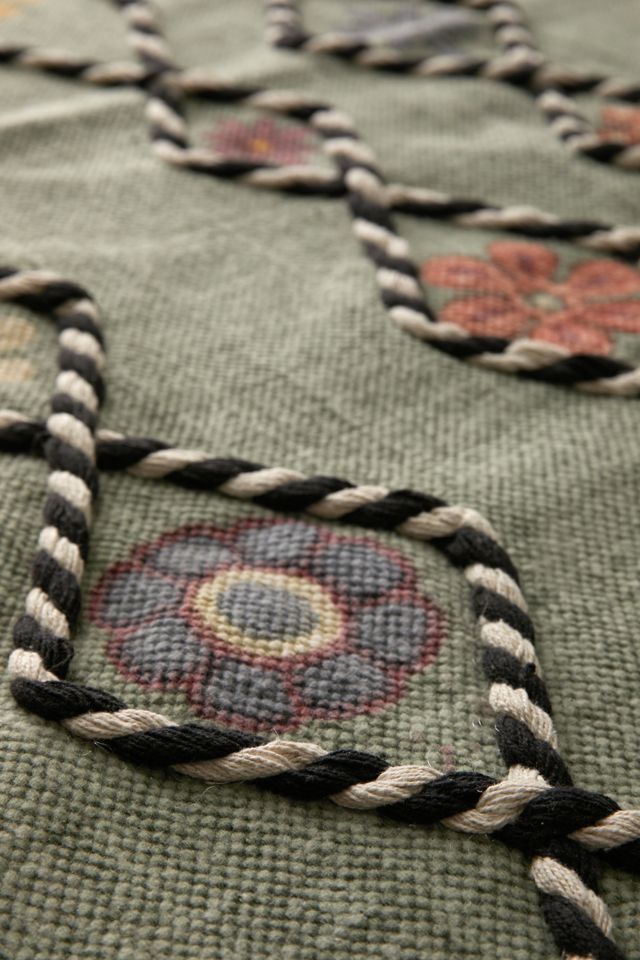 Blossom Applique Rug | Urban Outfitters