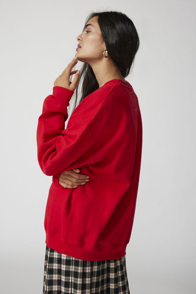 Urban Renewal X Life Clothing Remade Topanga Graphic Crew Neck Sweatshirt #3