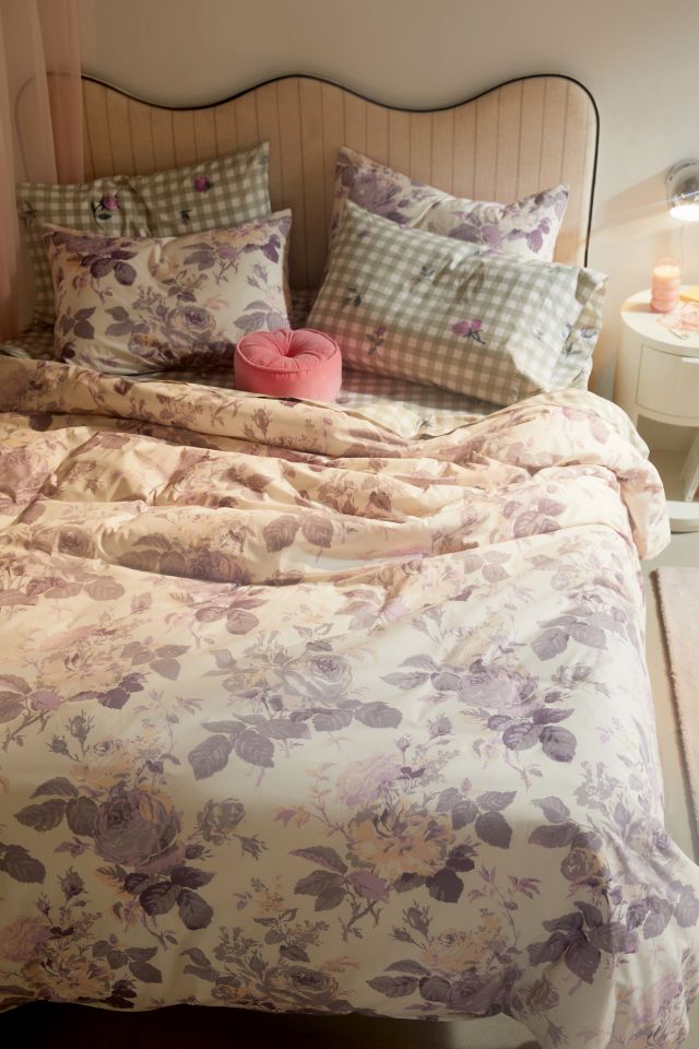 Gingham Rose Breezy Cotton Percale Sheet Set #3