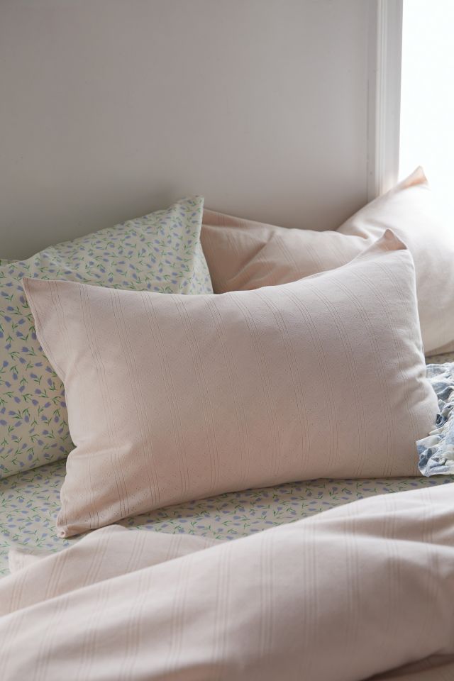 Pointelle Jersey Sham Set #2