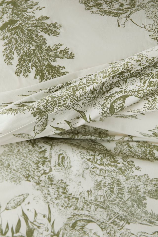 Frog Toile Duvet Set