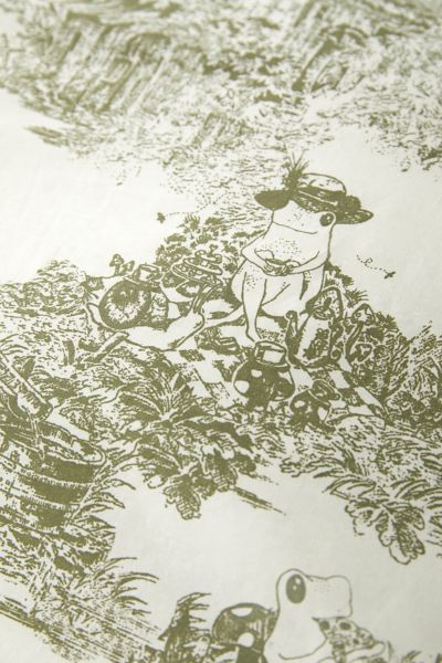 Frog Toile Duvet Cover Set