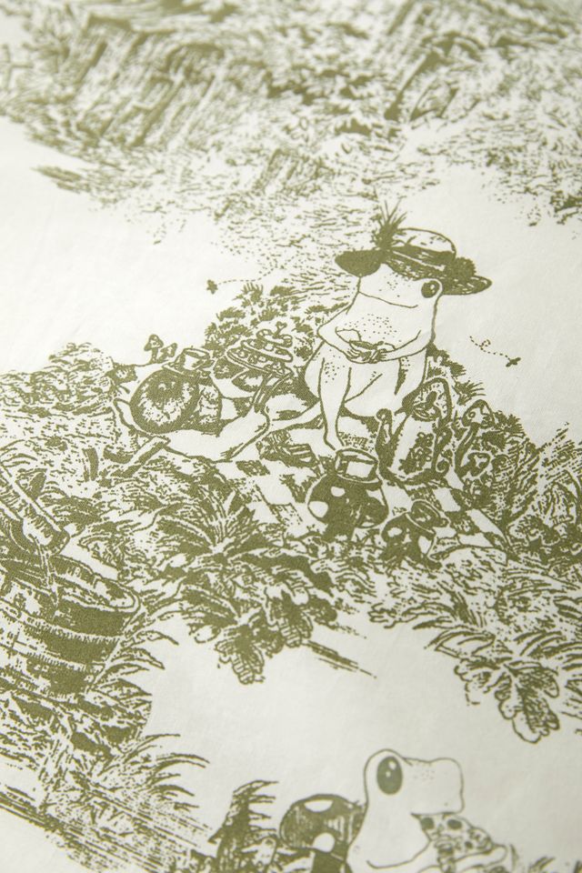 Frog Toile Duvet Set