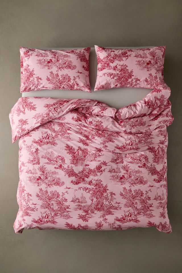 Frog Toile Duvet Set | Urban Outfitters Frog Toile Duvet Set | Urban Outfitters