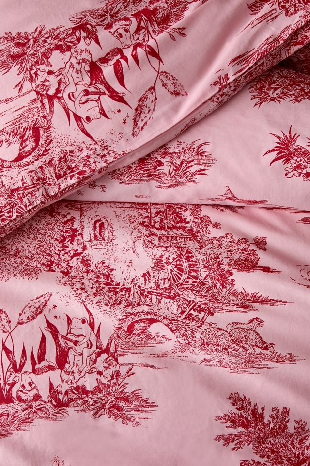 Frog Toile Duvet Set | Urban Outfitters Frog Toile Duvet Set | Urban Outfitters