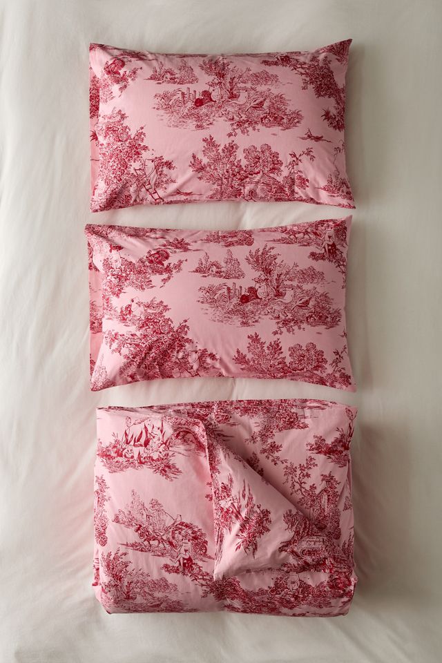 Frog Toile Duvet Set | Urban Outfitters Frog Toile Duvet Set | Urban Outfitters