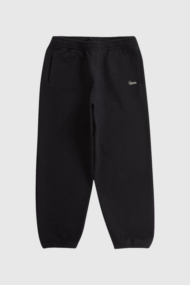 Supreme store quilted sweatpants