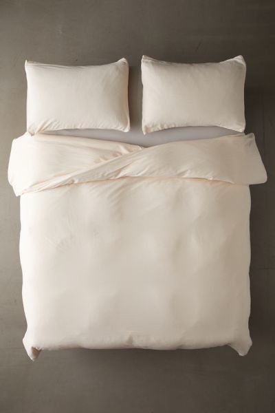 Textured Cotton Duvet Cover