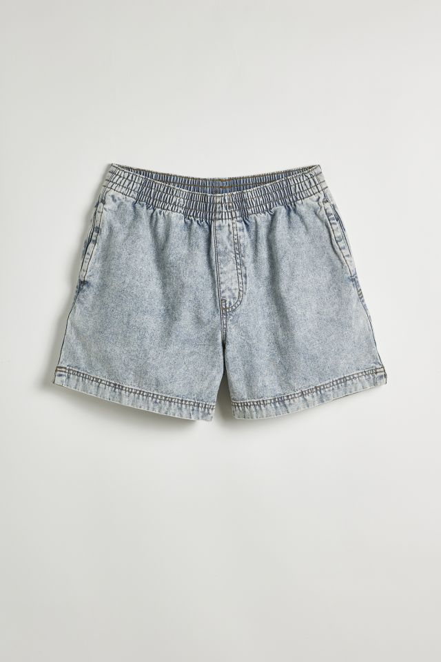 BDG Denim Herringbone Volley Short Urban Outfitters