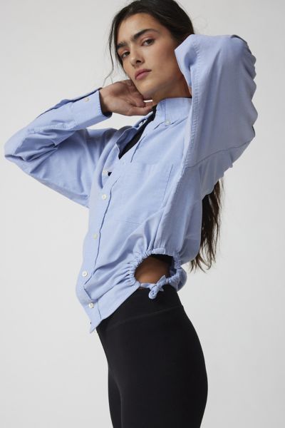 Urban Renewal Remade Scrunch Side Shirt | Urban Outfitters