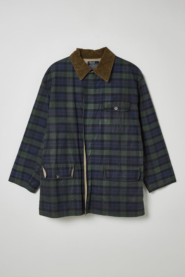 Vintage Polo Ralph Lauren Checkered Jacket | Urban Outfitters